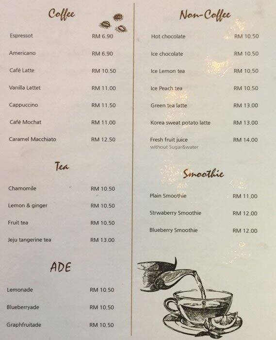 Mill Bakery Cafe Menu Menu For Mill Bakery Cafe Desa Sri Hartamas Kuala Lumpur