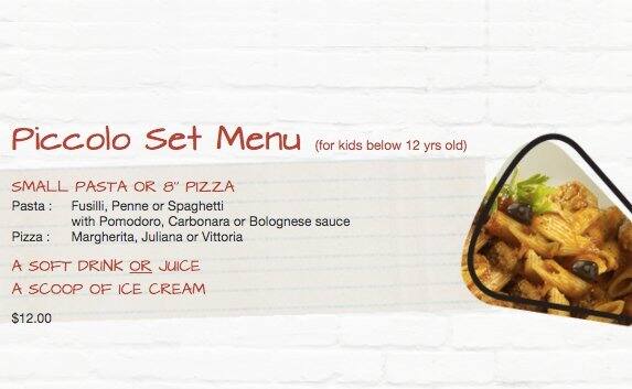 Spizza メニュー