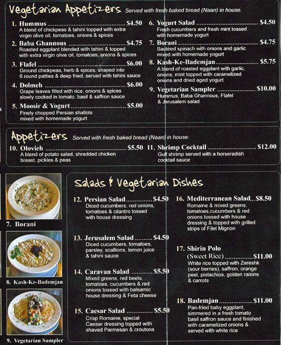 Caravan Menu, Menu for Caravan, Uptown, Chicago Urbanspoon/Zomato