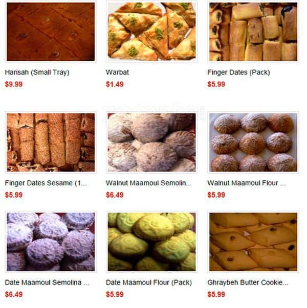 Menu at Jerusalem Bakery, Marietta, 585 Franklin Gtwy SE Ste 160