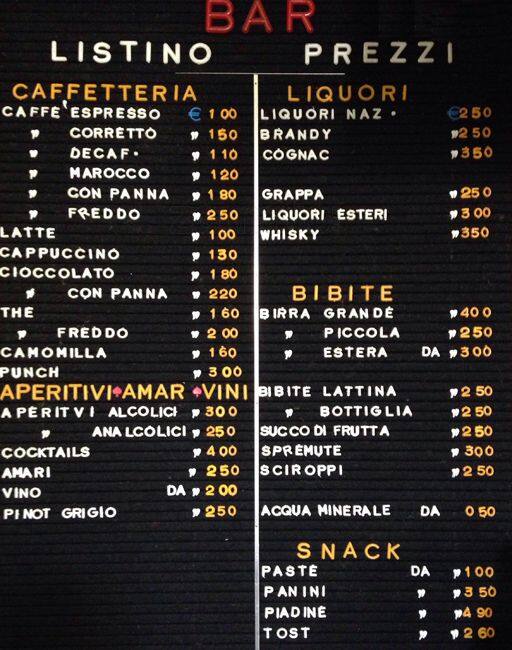 Menu di Verdi 