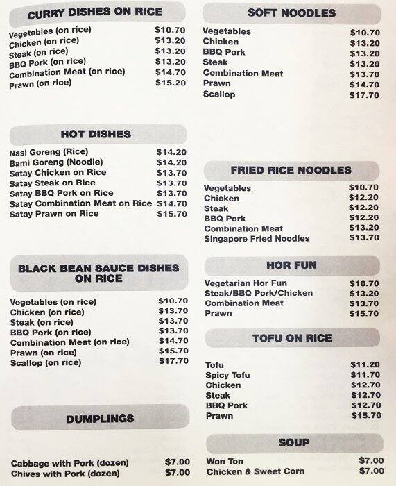Ocean Avenue Takeways Menu, Menu for Ocean Avenue Takeways, Flat Bush