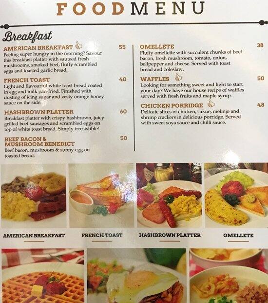 O' Coffee Club Menu, Menu untuk O' Coffee Club, Senayan, Jakarta