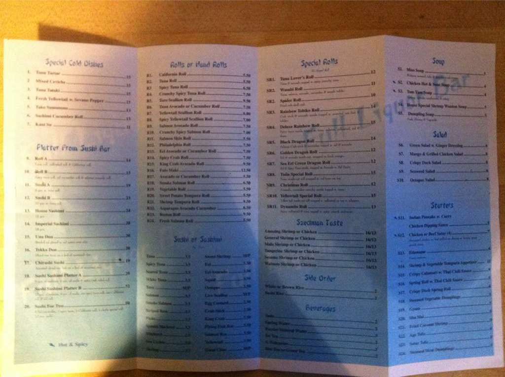 Sake Restaurant Menu, Menu for Sake Restaurant, Southbury, New Haven