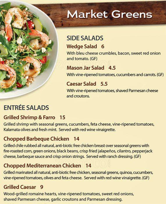 Menu at Lodge Wood Fired Grill pub & bar, Grapevine