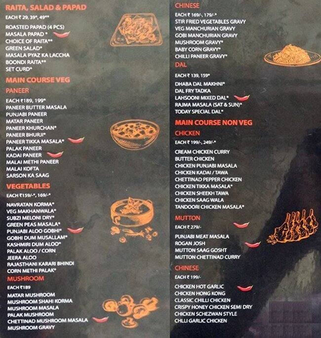 Sachin Ka Dhabba Menu, Menu for Sachin Ka Dhabba, Thuraipakkam, Chennai