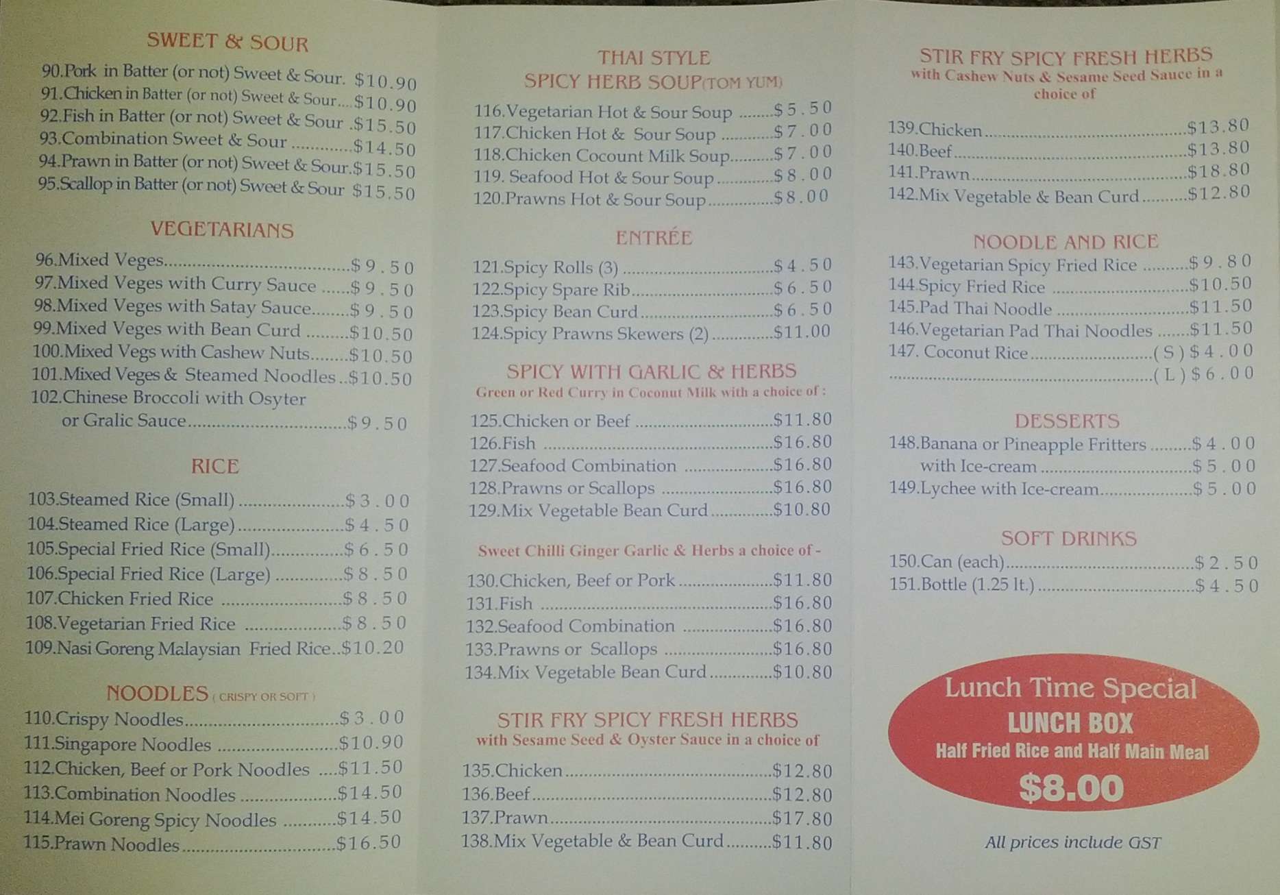 Kim Lee Chinese Restaurant , Kim & Li’s Chinese Restaurant – SIFT