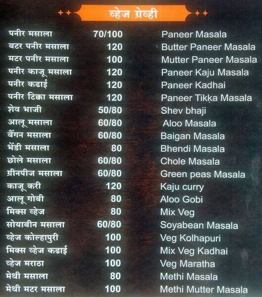 Latur Corner Menu, Menu for Latur Corner, Sinhgad Road, Pune Zomato