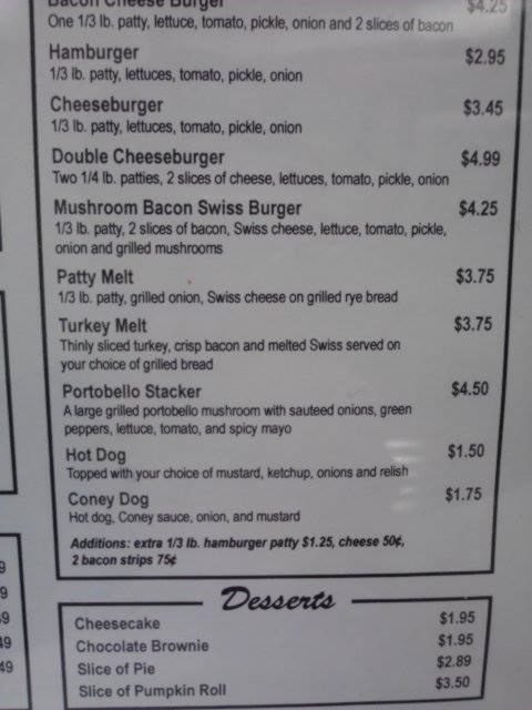 Scotts Rd Takeaway Menu Menu at Scott's Stop pizzeria, Dundee