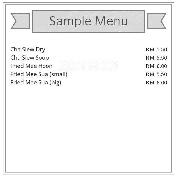 Restoran Gold Corner Menu, Menu for Restoran Gold Corner, Taman Desa