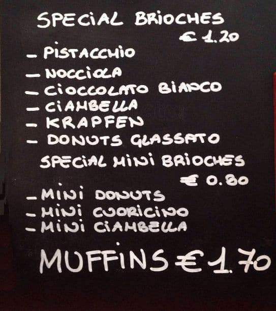 Menu di 20 Twenty 
