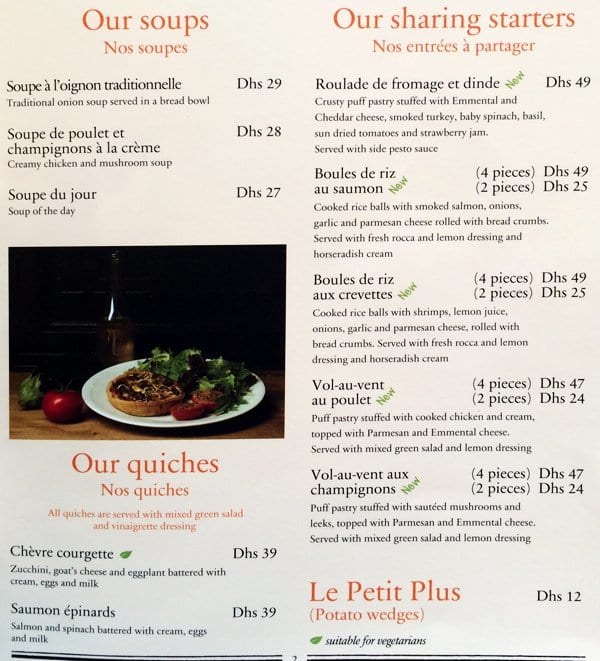 PAUL Bakery & Restaurant Menu Zomato