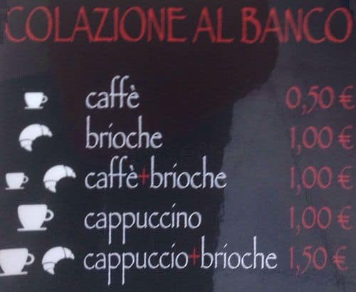 Menu di Panino Milano 
