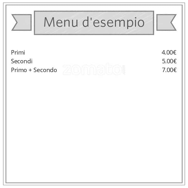 Menu di Panino Milano 