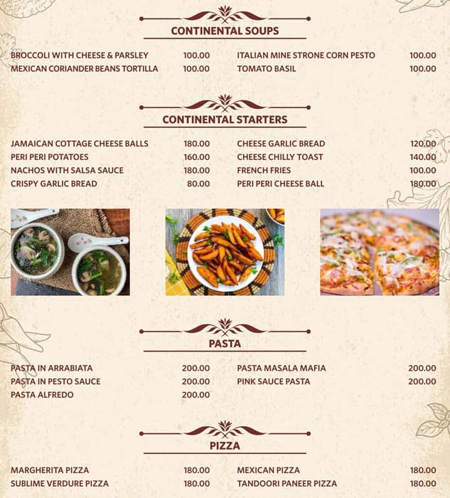 Menu of Durvankur Veg Restaurant, Badlapur, Thane