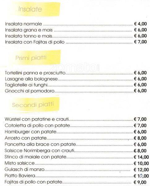 Menu di Post It 