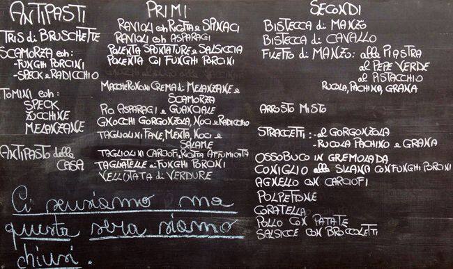 Menu di Malavite Risto 