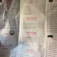 Happy Garden Chinese Menu Menu For Happy Garden Chinese Valdese