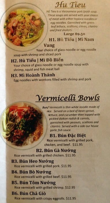 Menu at Pho 79 restaurant, Hampton, Coliseum Dr