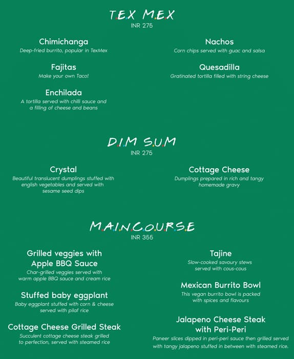 There For You menu