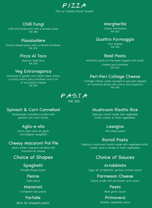 There For You menu