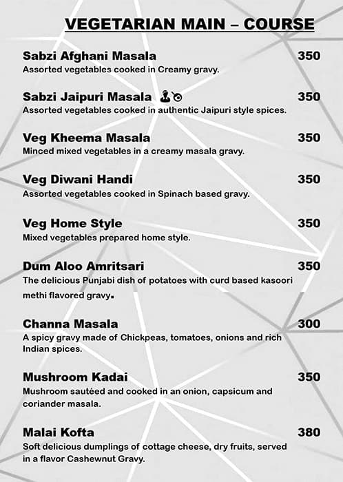 Hotel Dragon fly menu