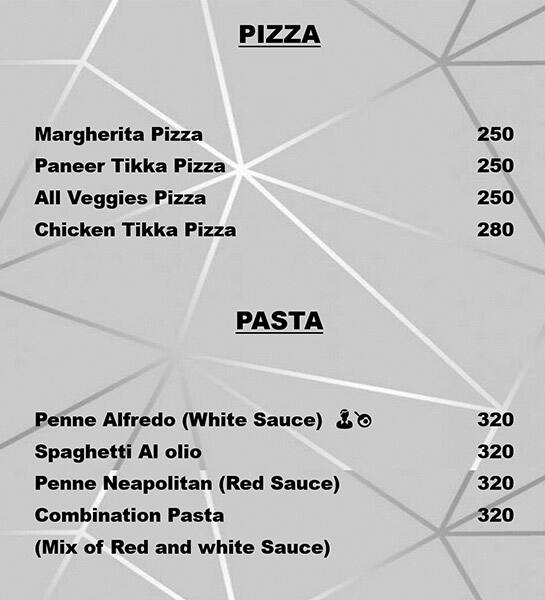 Hotel Dragon fly menu