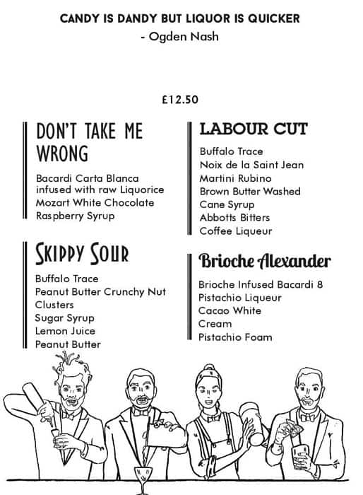 Mash menu