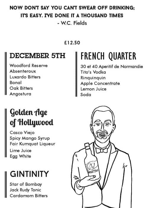 Mash menu