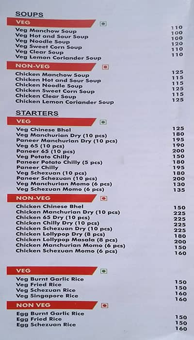 The Garage Grill Menu, Menu for The Garage Grill, Salunkhe Vihar Road ...