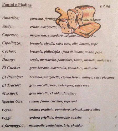 Menu di The Manhattan 