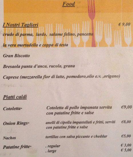 Menu di The Manhattan 