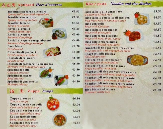Menu di Miyabi 