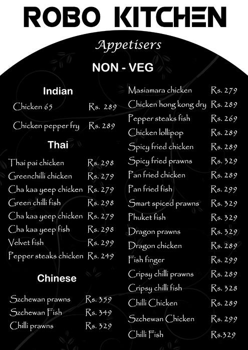 Robo Kitchen Jubilee Hills Hyderabad Restaurant Zomato