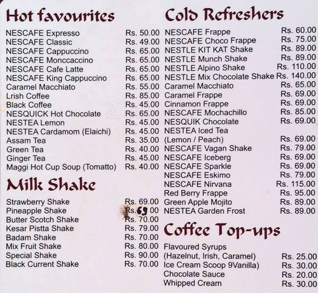 Coffee With Corn Hub Menu, Menu for Coffee With Corn Hub, Wardhaman Nagar, Nagpur Zomato