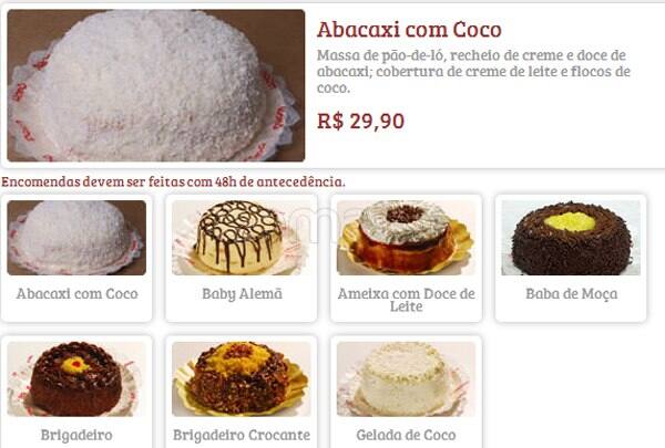 Lecadô Norte Shopping cardápio