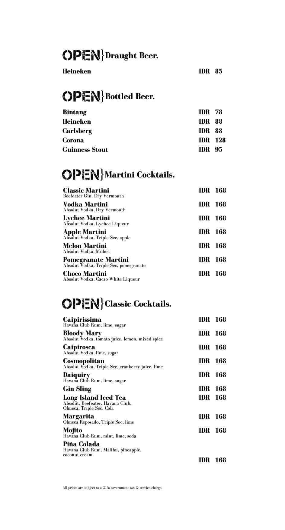 OPEN Restaurant