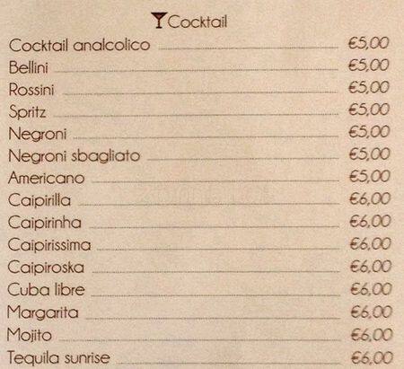 Menu di Briciole & Caffè 