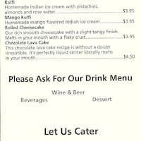 India Garden Menu Menu For India Garden Tunnel Rd Asheville