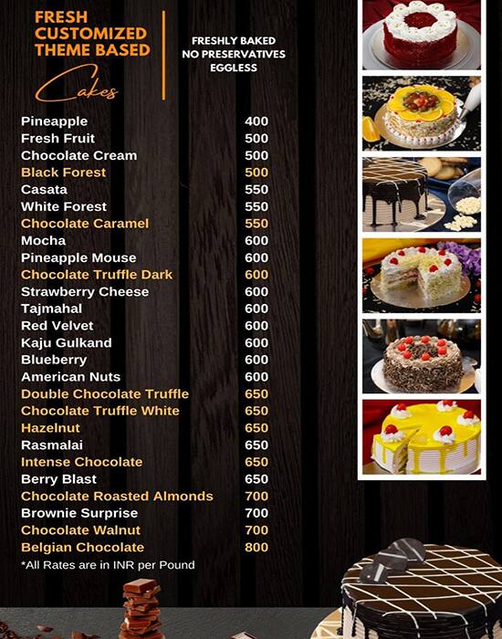 Menu at THE DOUGH CRAFT, Jaipur