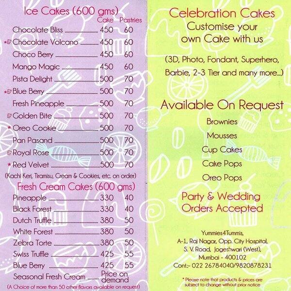 Dairy Don Menu, Menu for Dairy Don, Jogeshwari, Mumbai Zomato