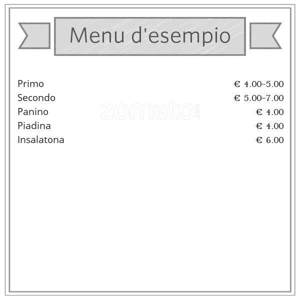 Menu di CULTcafè 