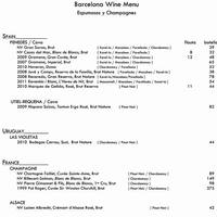 Barcelona Wine Bar Menu Menu For Barcelona Wine Bar South End Boston