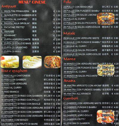 Menu di Delizioso FU 