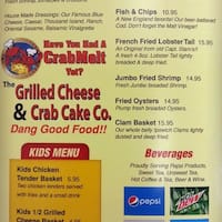 Grilled Cheese And Crab Cake Company Myrtle Beach Grilled Cheese And Crab Cake Company Myrtle Beach