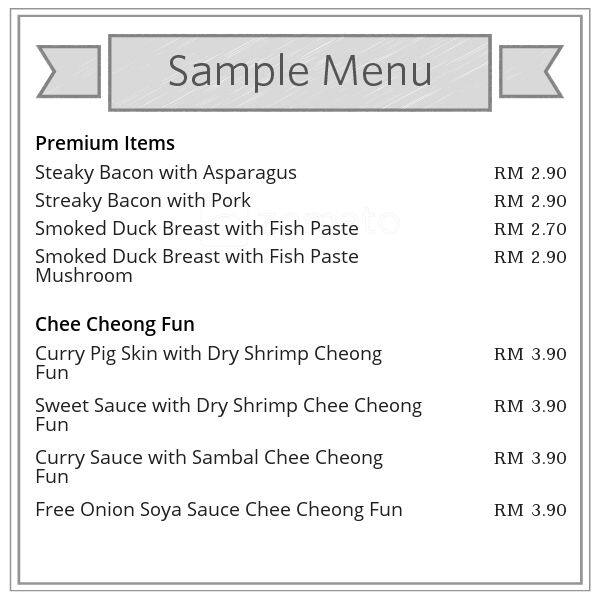 Old Tricycle Charcoal BBQ Yong Tau Foo Menu Zomato Malaysia