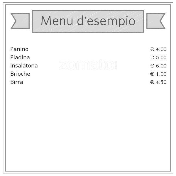 Menu di Quanticaffè 