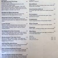 Two Sons Bistro Menu Menu For Two Sons Bistro Jalan Dutamas Kuala Lumpur