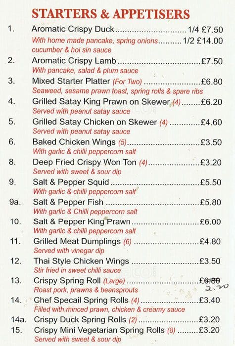 Golden City Menu, Menu for Golden City, Sydenham, London - Zomato UK