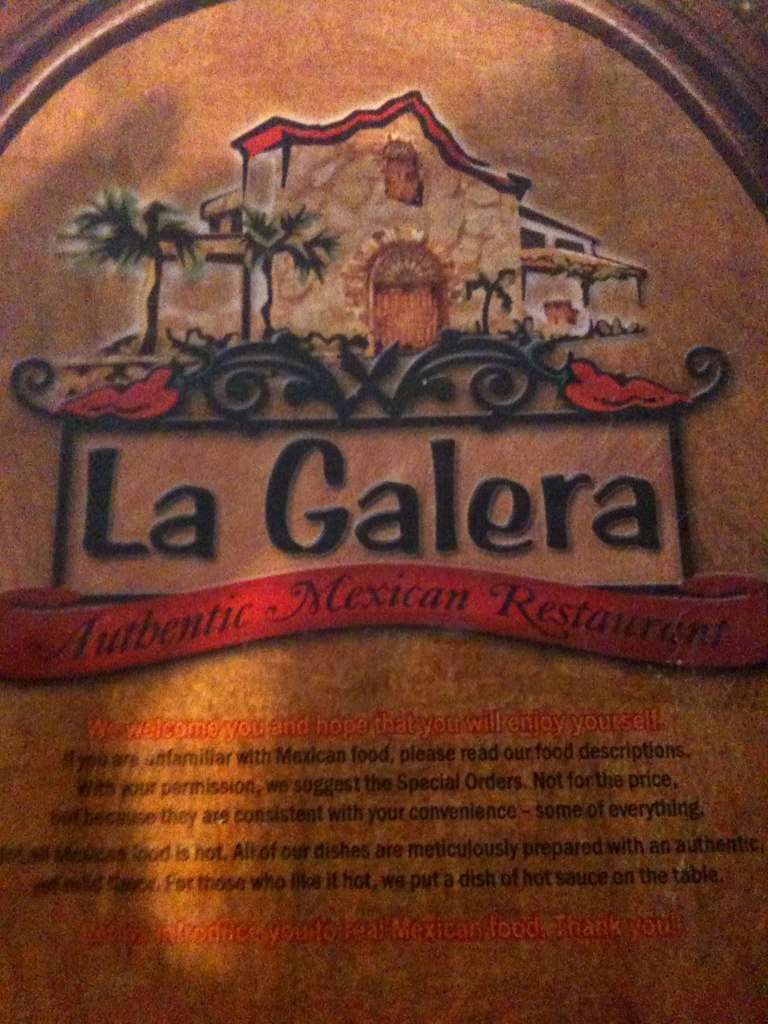 La Galera Mexican Restaurant Menü Urbanspoon/Zomato